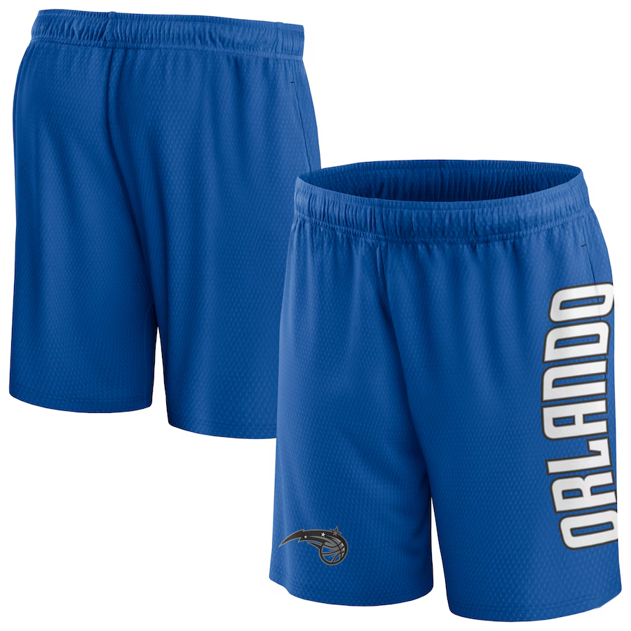 2024 Men NBA Orlando Magic blue shorts